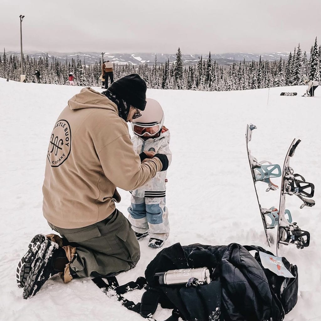 How to teach your kids how to snowboard