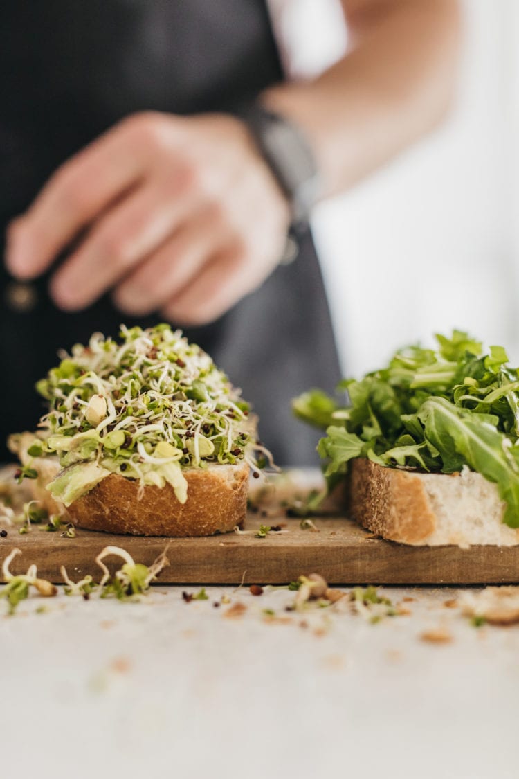 Homemade Sprout Sandwich Recipe Two Ways!